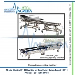 Connecting operating stretcher