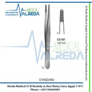 DRESSING FORCEP 130 MM
