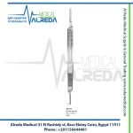 يد ومقبض مشرط جراحي مزدوج طرفين Double Ended Scalpel Handle No 3 and No 4 Combination Dual Surgical Knife German UK Pakistani Grade Alreda Medical رقم 3 ورقم 4 Double Scalpel Handle No 3 and 4 ألماني وإنجليزي وباكستاني شركة الرضا