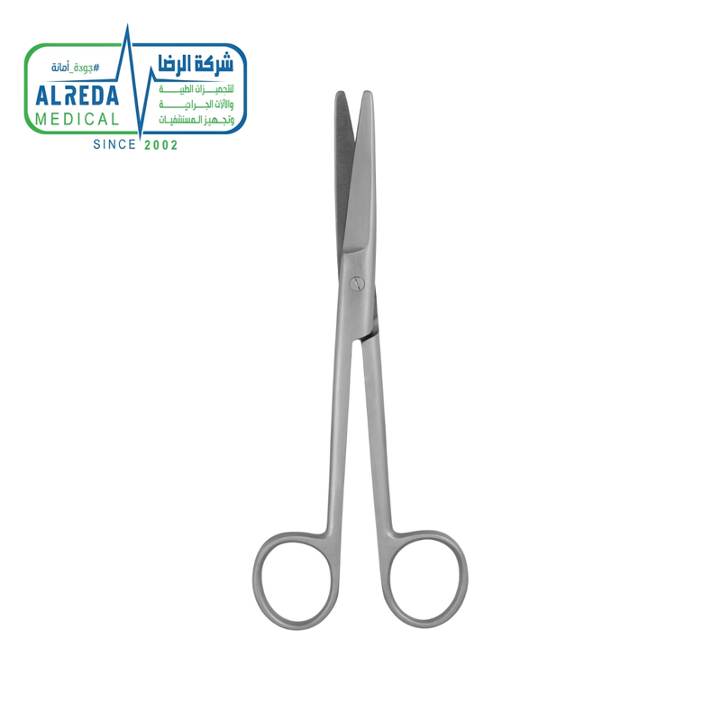 Mayo Dissecting Scissors straight and curved profiles for heavy tissue cutting - Alreda Medical Cairo