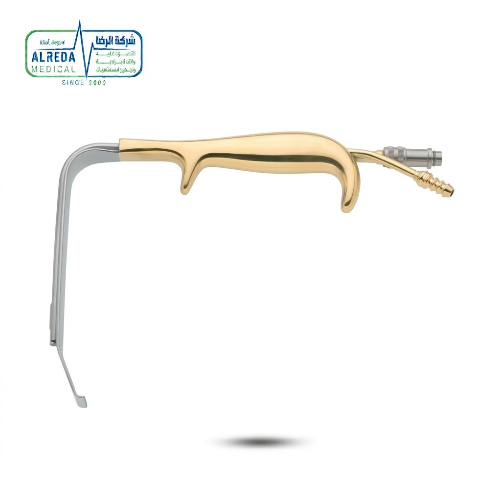 مباعد جراحة التجميل والثدي تيبتس Tebbetts Retractor ألماني وإنجليزي وباكستاني شركة الرضا Tebbetts Style Breast Retractor Fiberoptic German UK Pakistani Grade Alreda Medical