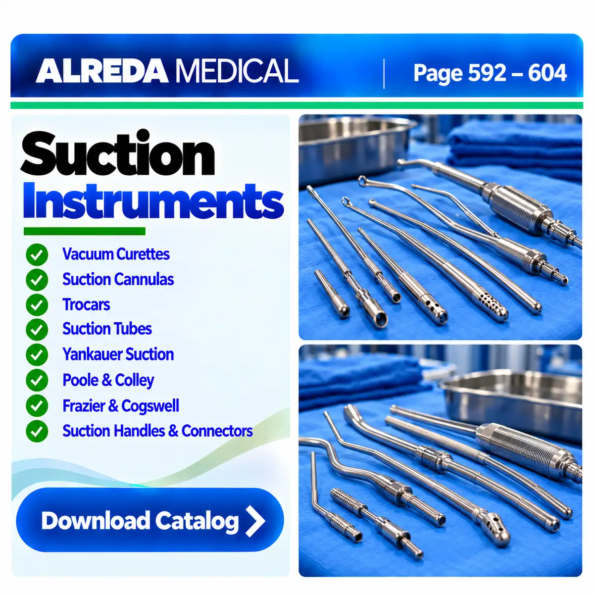 Suction Instruments ALREDA Catalog