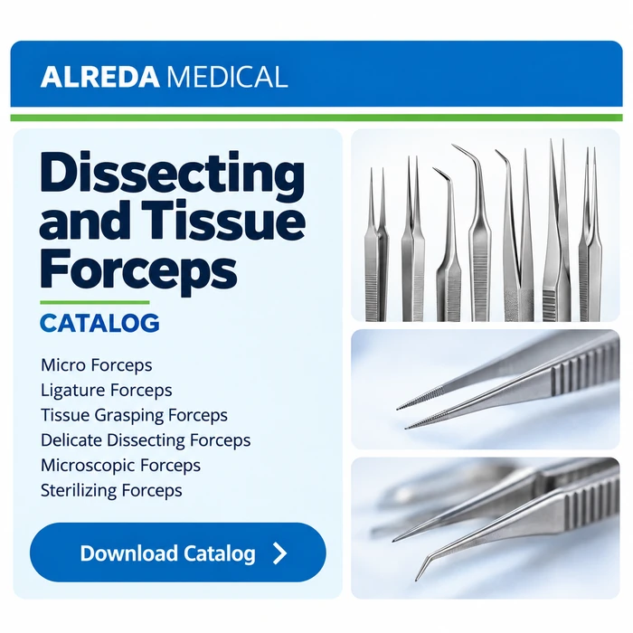 Dissecting and Tissue Forceps Instruments Catalog