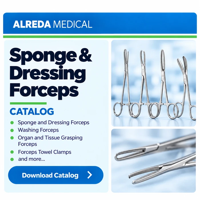 Sponge and Dressing Forceps Instruments Catalog